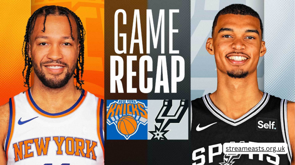 san antonio spurs vs knicks match player stats