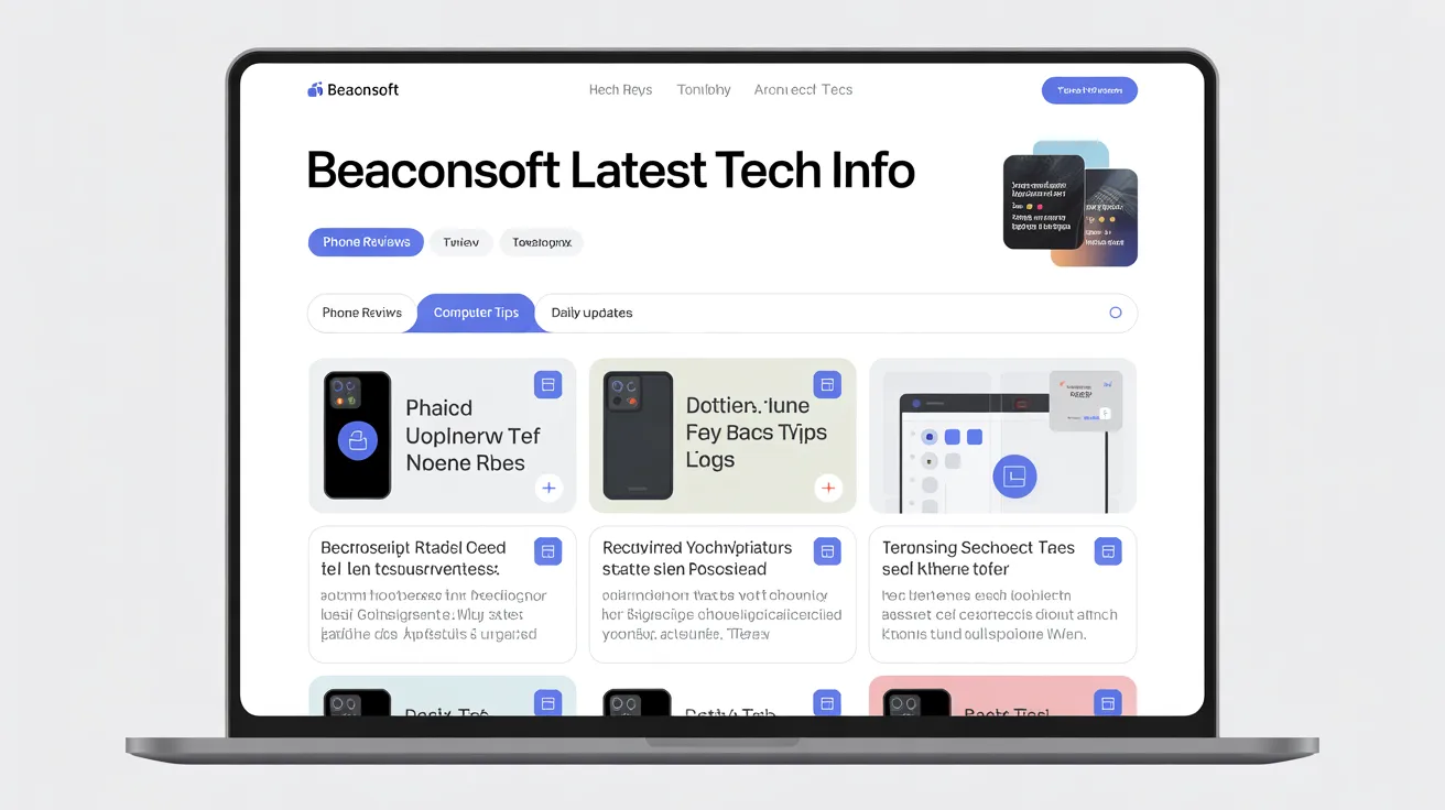 Beaconsoft Latest Tech Info
