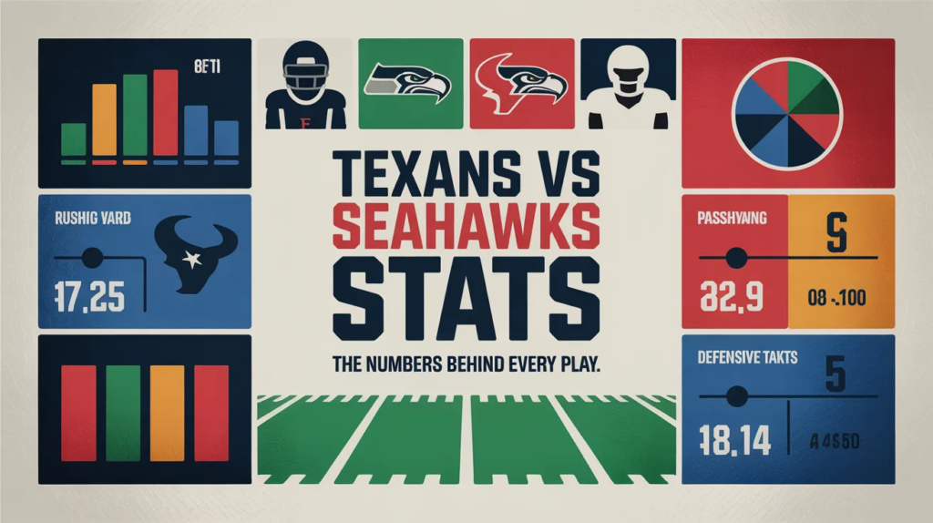 Texans vs Seahawks Stats