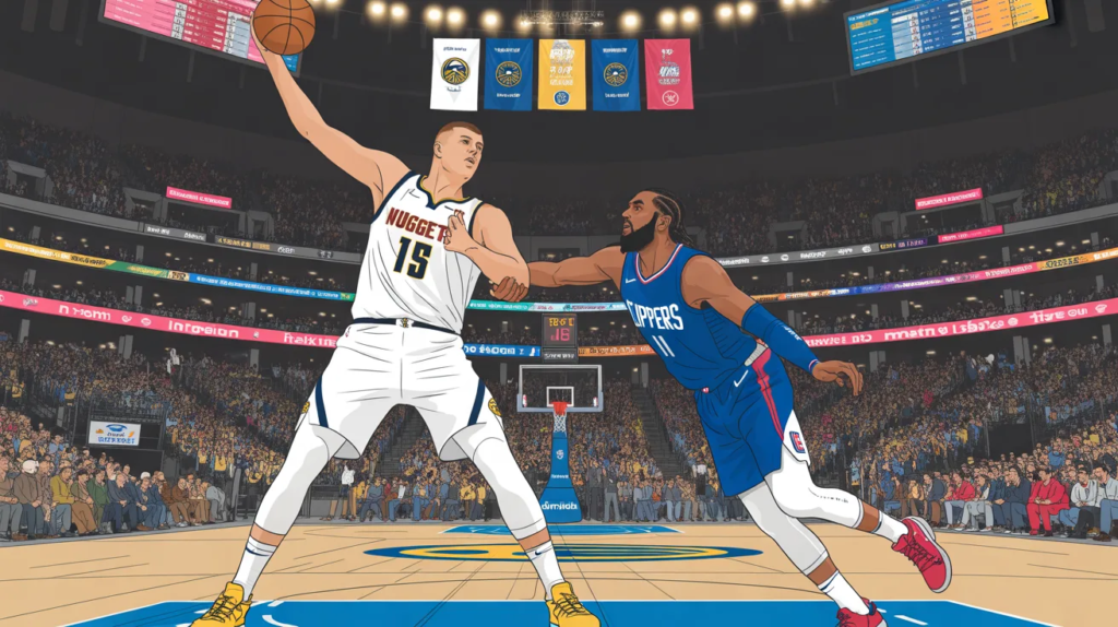 Denver Nuggets vs Clippers Match Player Stats