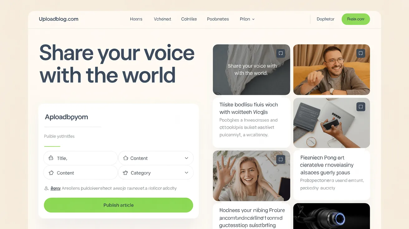 How Do I Submit an Article on Uploadblog.com?